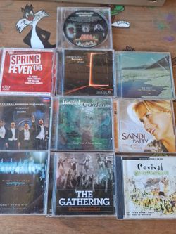 Various gospel/Christian/Faith Music cds