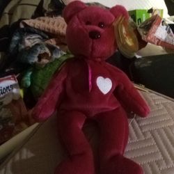 Beanie Babies Valentina Tag Errors 