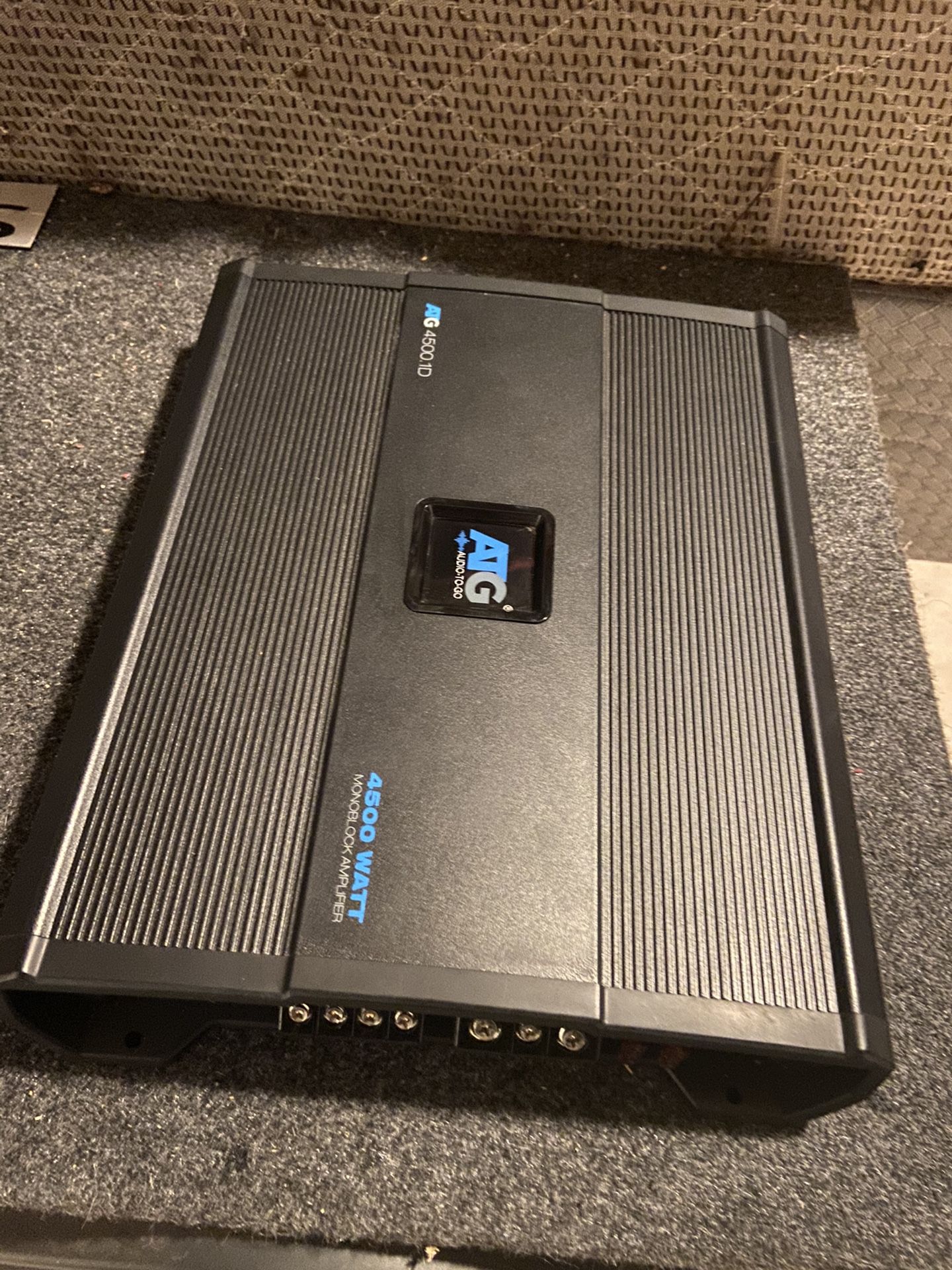 Atg 4500 watt mono block amplifier