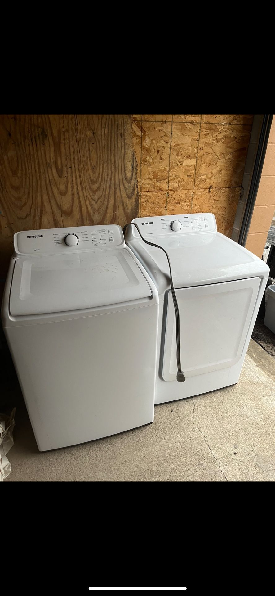 Samsung Washer And Dryer