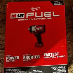 Milwaukee 1/2” high torque impact