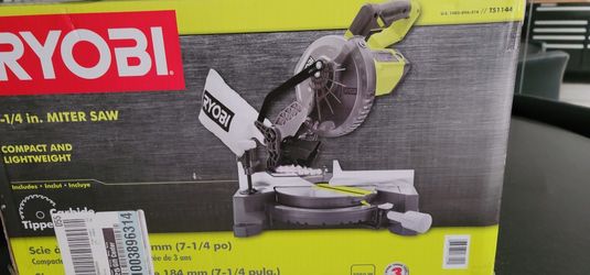 Ryobi 7 1/4 Miter SAW . NEW