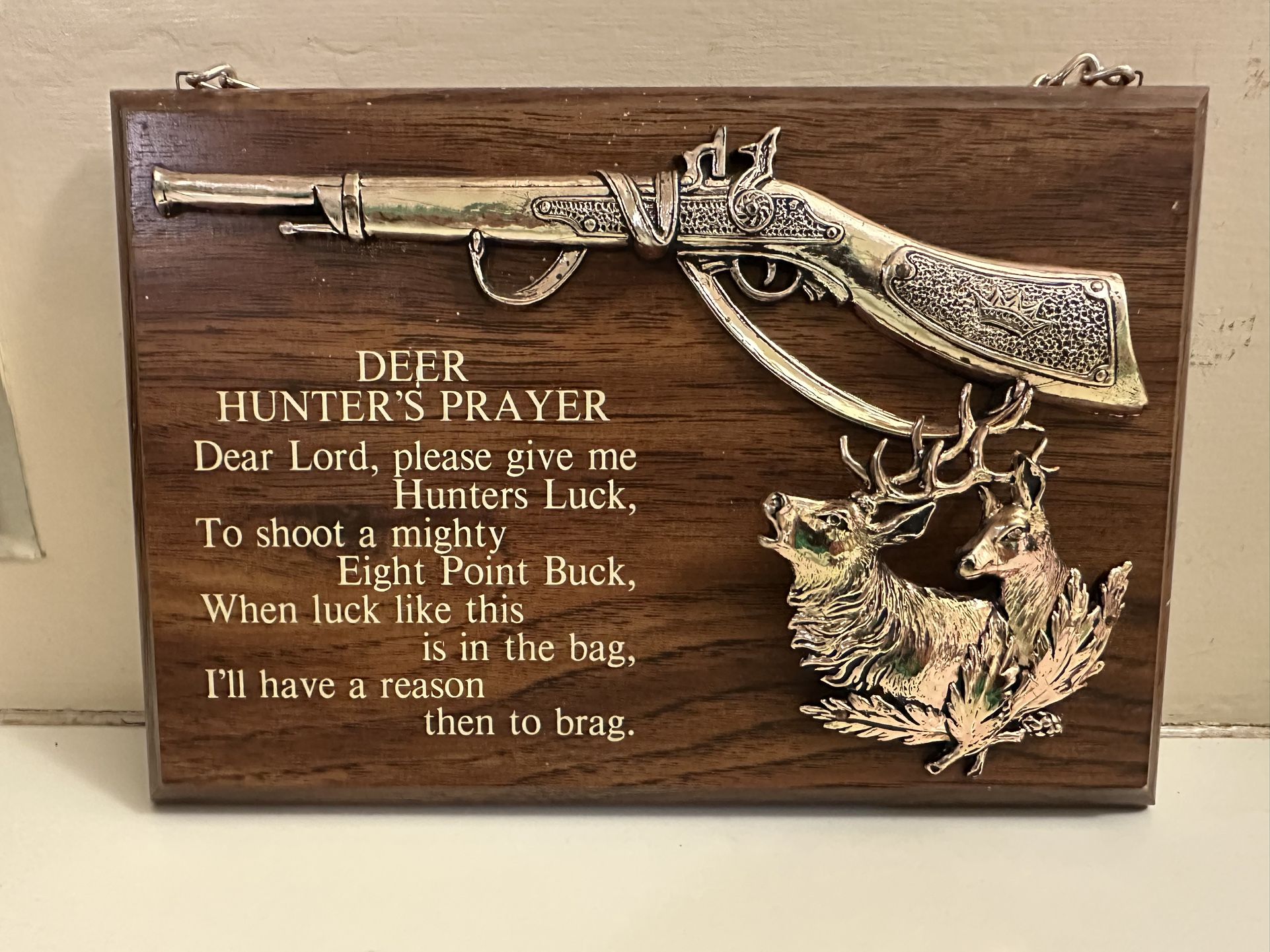 Hunter’s Plaque
