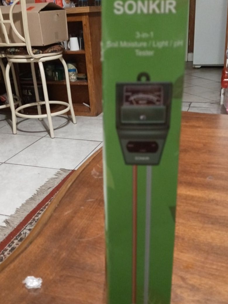 SONKIR 3-in-1 Soil Moisture/Light/Ph Tester