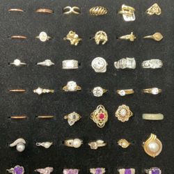 Assorted Gold Jewelry