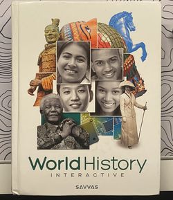 Highschool World History Interactive SAVVAS Book