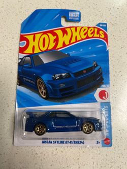 Hot wheels Nissan skyline gtr bnr35