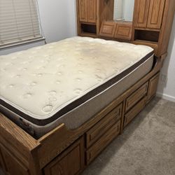Mattress + Bed Frame $200 OBO 