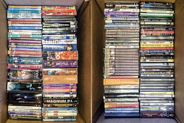 140 DVD Movies, TV Show Seasons, PBS Gold  Jazz Series, Comedy etc
