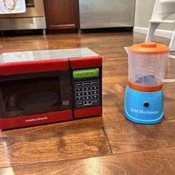 Pretend microwave and blender- $10/each