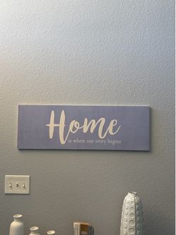 Home Decor sign