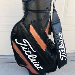  Titleist Staff Cart Bag 6 Way Vintage Retro