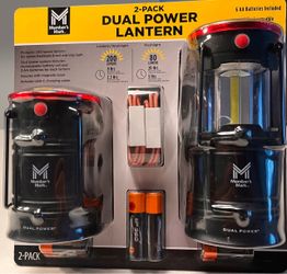 Member's Mark Dual Power Lantern 2-Pack