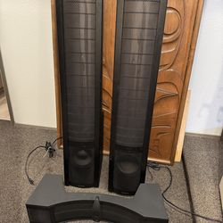 Martin Logan Aerius and Cinema center channel