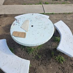 Used Concrete Tables