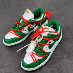 Nike Dunk Low Off White Pine Green 19