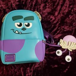 Disney Pixar Sully Loungefly (With Boo Coin Pouch)