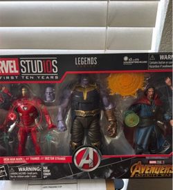 Marvel Legends Avengers infinity war 3 pack