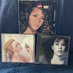 3 Mariah Carey CD’s