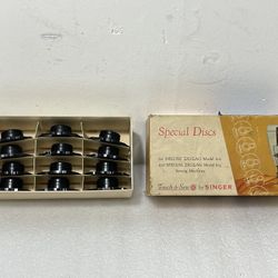 Singer Special Discs Touch & Sew Zig-Zag Model 600 & 603 Sewing Machine #21976