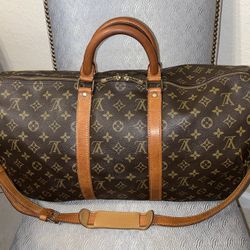 Vachetta Leather Strap for Louis Vuitton Keepall - Honey Patina