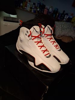Jordan 21 White/University Red