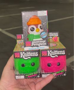 Needoh Knittens & Polar Penguin