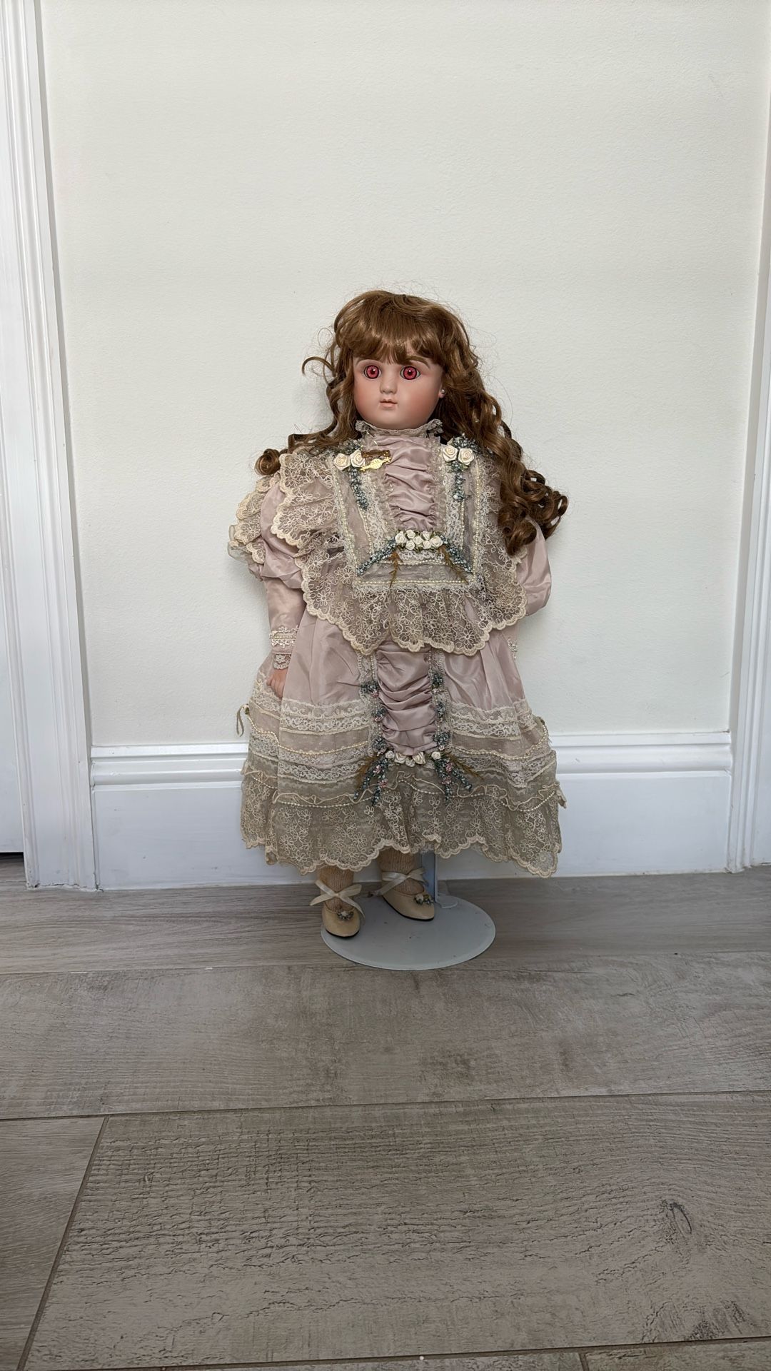 bebe bru porcelain doll 1993