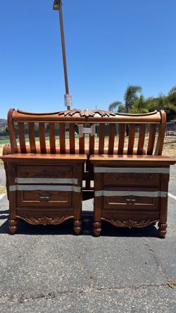 Queen Bed and nightstands