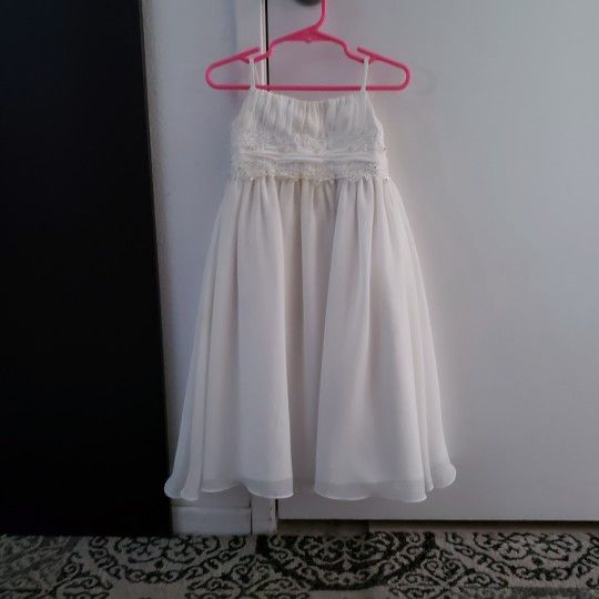 David's Bridal 3t Flower Girl Formal Dress