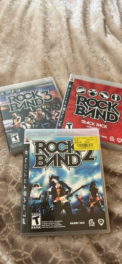 Rock Band PS3 Games Bundle – 3 Titles