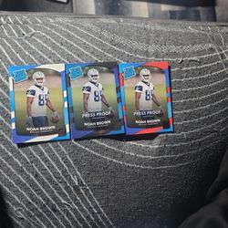 Dallas Cowboys 3 Card Rookie Lot