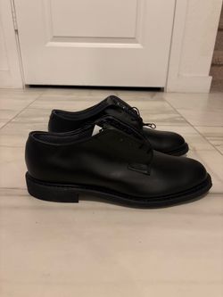CAPPS Black Leather Uniform Dress Shoes (90258) – Size 11D – New