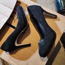Black Heels Women's Size 8