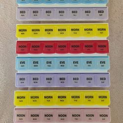 Weekly Pill Organizer