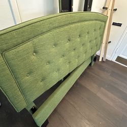 Forest Green Queen Bed Frame 