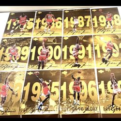 Jordan Gold Foil Set If 12 