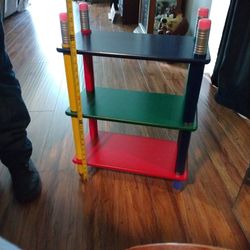Vtg 1980's 3 Tier Pencil Shelf