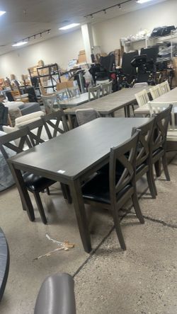 7pc dining table