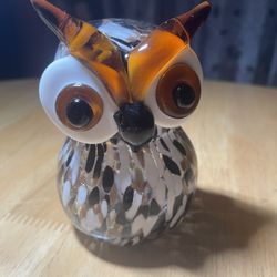 Beautiful Glass Owl