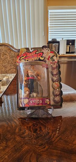 1999 Street Fighter Vega Round One Capcom Vintage Figure / Collectible / Nintendo / Playstation / Xbox / Collectible / Toy / Ryu / Blanka / Chun Li