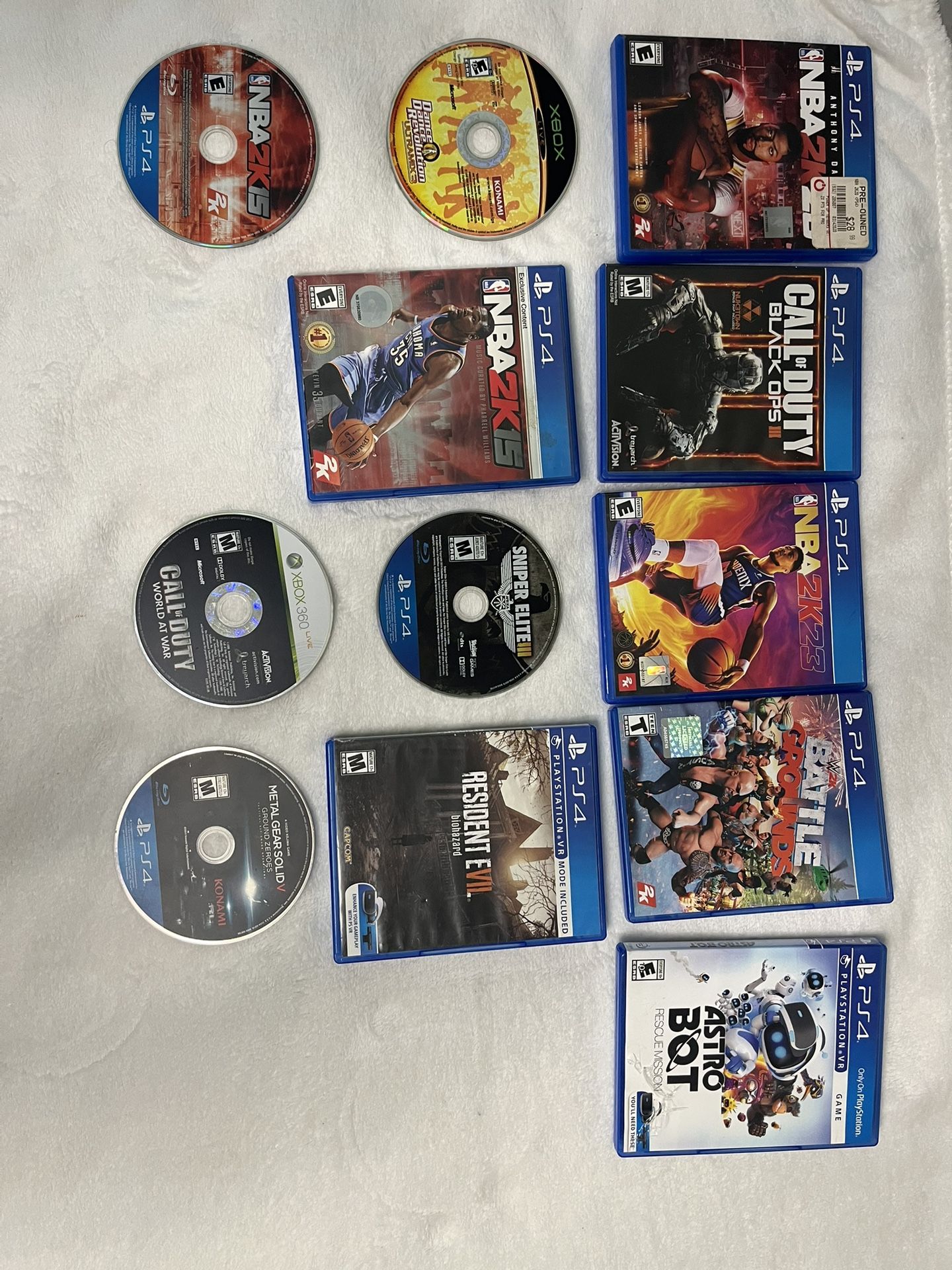 Ps4 Games. Take All For $30