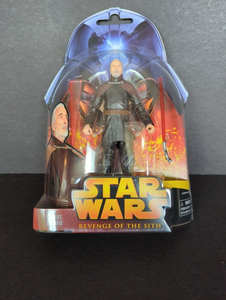 Star Wars The Black Series 20 Th Anniversary 6 Inch Revenge Of The Sith Count Dooku