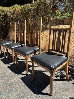 Vintage Dining Chair Set
