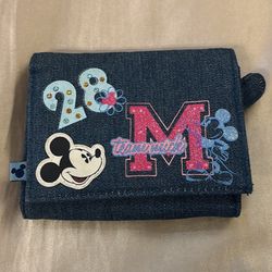 Mickey Mouse Disney Denim Wallet