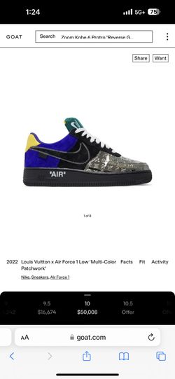 Louis Vuitton Nike X Air Force 1