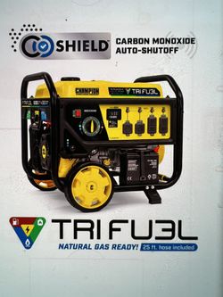 Champion TRI-FUEL 8,000 / 10,000 Watt Generator. Brand- New In The Box.