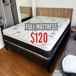 New Full Mattress Only $120