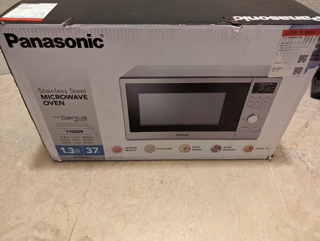 New Microwave In The Box