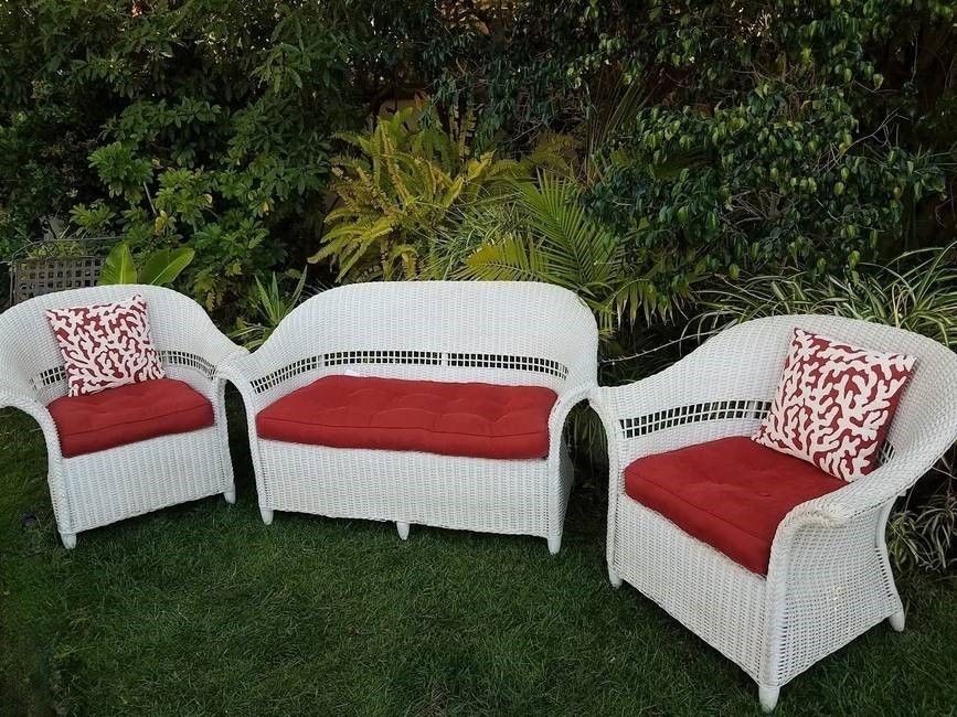 Pier 1 Natural Wicker Set 🌴 Delivery